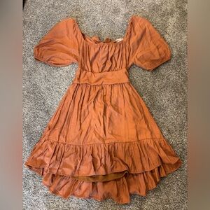Altar'd State Rust Mini Dress